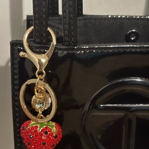 Telfar Black Patent Mini Bag